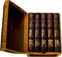 Akira Himekawa - The Legend of Zelda  : Edition légendaire - Coffret musical en 5 volumes : Ocarina of Time ; Oracle of Seaons/Oracle of Ages ; Majora's Mask/A Link to the Past ; The Minish Cap/Phantom Hourglass ; Four Swords Adventures. Avec 1 poster offert.
