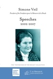 Simone Veil - Speeches 2002-2007.