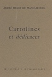 André Pieyre de Mandiargues - Cartolines et dédicaces, 1953-1960.