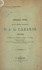 François Labrousse et Georges Dumas - Quelques notes sur un médecin philosophe P. J. G. Cabanis, 1757-1808.