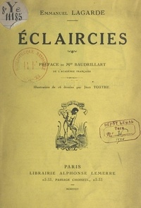 Emmanuel Lagarde et Alfred Baudrillart - Éclaircies.