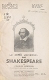 Charles Hertrich et Raymond Durot - Le génie universel de Shakespeare.