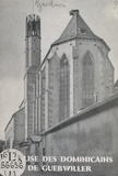 Antoine Gardner et Jean-Paul Fuhry - L'église des Dominicains de Guebwiller.