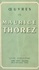 Maurice Thorez - Œuvres de Maurice Thorez. Livre cinquième (22). Mars-novembre 1946.