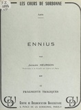 Jacques Heurgon - Ennius (2). Fragments tragiques.
