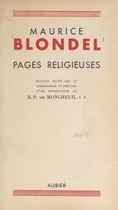 Maurice Blondel et Yves de Montcheuil - Pages religieuses.