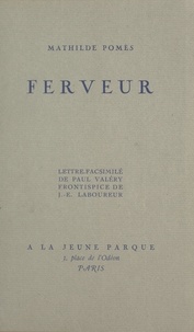 Mathilde Pomès et Jean-Emile Laboureur - Ferveur.