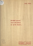 Gibert Jeune - 10.000 jeunes vous dévoilent ce qu'ils lisent - Exposition Loisirs des jeunes, Gilbert jeune, Paris, juin 1963.