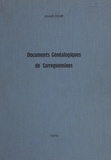 Joseph Rohr et Henri Hiegel - Documents généalogiques de Sarreguemines - Folpersviller, Neunkirch, Welferding, de 1663 à 1790.