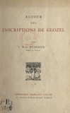 René Dussaud - Autour des inscriptions de Glozel.