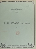 Charles Dédéyan - A.-R. Lesage : Gil Blas (2).