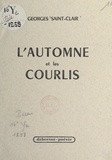 Georges Saint-Clair - L'automne et les courlis.