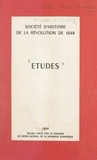  Collectif et  Société d'histoire de la révol - Études.