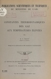 Numa Manson et Gustave Ribaud - Constantes thermodynamiques des gaz aux températures élevées.