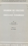 Jean Le Pas et Paul Harsin - Dynamisme des structures et croissance économique.