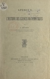 Robert Deltheil - Aperçus sur l'histoire des sciences mathématiques.