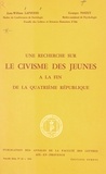 Jean William Lapierre et Georges Noizet - Une recherche sur le civisme des jeunes à la fin de la Quatrième République.