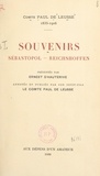 Paul de Leusse et Ernest d'Hauterive - Souvenirs : Sébastopol, Reichshoffen.