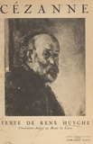 René Huyghe et  Collectif - Cézanne.