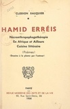 Clodion Bauquier - Hamid erréis - Nécranthropophagothérapie. En Afrique et ailleurs. Cuisine littéraire.