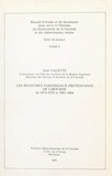 Jean Valette - Les registres paroissiaux protestants de Libourne. De 1674-1678 et 1681-1684 (1).