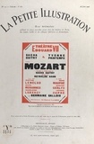 Sacha Guitry et Robert de Beauplan - Mozart - Comédie en trois actes, présentée pour la première fois, le 2 décembre 1925 au Théâtre Édouard-VII.