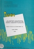 Lamia Arfa et Roland Pérez - Les exportations agro-alimentaires tunisiennes vers le marché de la CEE : évolution, compétitivité et perspectives.