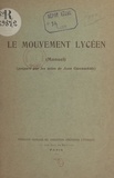 Jean Gastambide et A. Coueslant - Le mouvement lycéen (manuel).