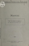  Centre de psychologie appliqué et Gilbert L. Betts - Test de dextérité manuelle de l'Université du Minnesota - Manuel d'application.