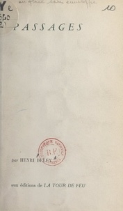 Henri Deluy - Passages.