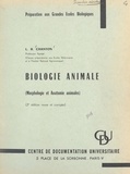 L. Robert Chanton - Biologie animale (morphologie et anatomie animales).
