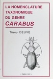 Thierry Deuve - Nomenclature taxonomique du genre Carabus.