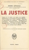 Pierre Lepaulle et Fernand Payen - La justice.