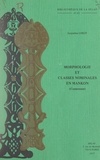 Jacqueline Leroy - Morphologie et classes nominales en mankon (Cameroun).