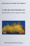 Athanase Vantchev de Thracy et Marc Galan - Livre des transparences.