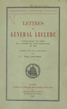  Leclerc et Paul Roussier - Lettres du général Leclerc, commandant en chef de l'armée de Saint-Domingue en 1802.