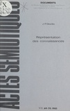 Jean-Pierre Desclés et  Centre national de la recherch - Représentation des connaissances - Archétypes cognitifs, schèmes conceptuels et schémas grammaticaux.