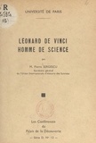 Pierre Sergescu - Léonard de Vinci, homme de science - Conférence faite au Palais de la découverte, le 5 avril 1952.
