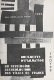 Jocelyne Deborde et Michel Lenoble - Troyes - Document d'évaluation du patrimoine archéologique urbain.