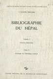 Isabelle Cloitre-Trincano et L. Boulnois - Bibliographie du Népal (3). Sciences naturelles (3). Géologie de l'Himalaya central : roches sédimentaires, stratigraphie, paléontologie, tectonique, géomorphologie.