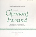 André-Georges Manry et  Collectif - Histoire de Clermont-Ferrand.