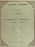 François Croze - Mouvements vibratoires et acoustique (4).