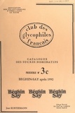 Jean Kurtzemann et  Association des collectionneur - Catalogue des sucres nominatifs (3). Béghin-Say après 1990.