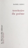 Daniel Leduc et Werner Lambersy - Territoire du poème.