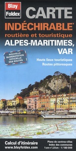  Blay-Foldex - Alpes-Maritimes, Var - 1/180 000.