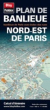  Blay-Foldex - Plan de banlieue nord-est de Paris - 1/14 000.