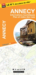  Blay-Foldex - Annecy - 1/10 000, informations touristiques, plan et index des rues.