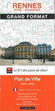  Blay-Foldex - Rennes, Vitré - Fougères - Grand format 1/12 000. 1 Plan détachable