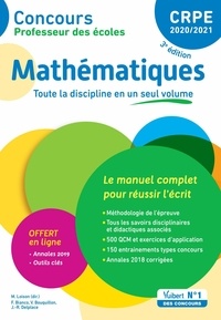 Valérie Bouquillon-Sadaune - Concours Professeur des écoles - CRPE - Mathématiques - Le manuel complet pour réussir l'écrit - CRPE Admissibilité 2020.