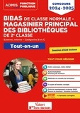 Isabelle Bizos et Vincent Deyris - BIBAS de classe normale, Magasinier principal des bibliothèques 2e classe - Tout-en-un Catégorie B.